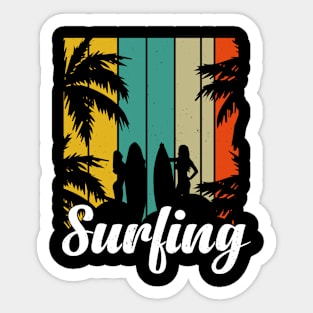 Surf Time Sticker